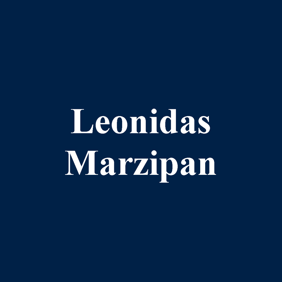 Leonidas Marzipan - Massepain
