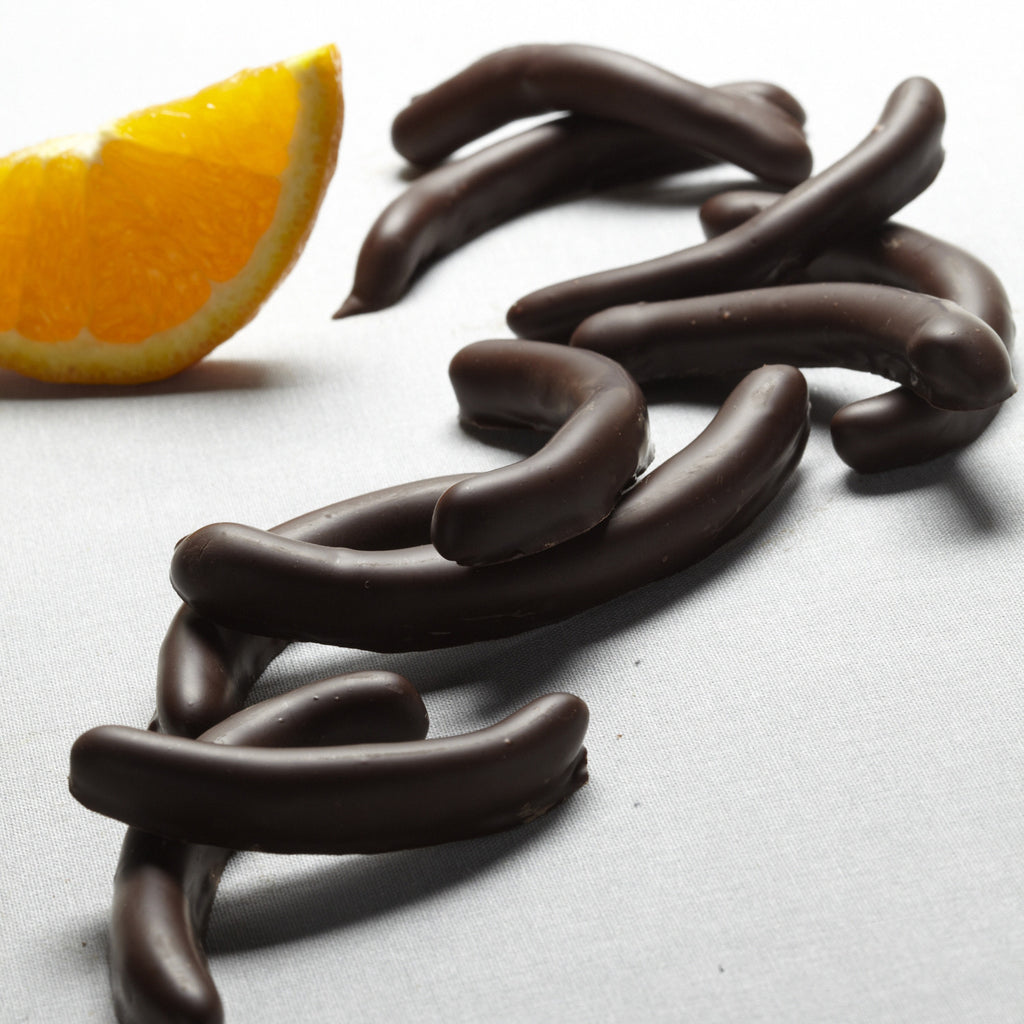 Leonidas Belgian Chocolates - Dark Chocolate Orangettes - Gluten Free