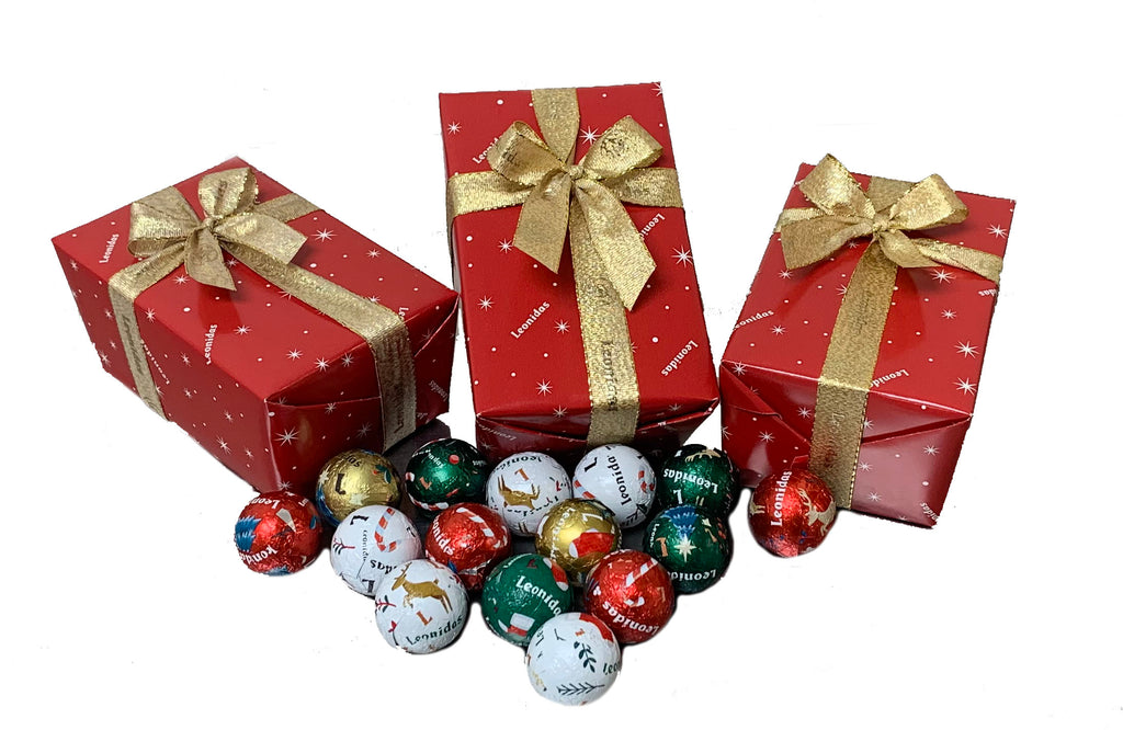 Set of 3 Ballotins of Assorted Boules de Noel
