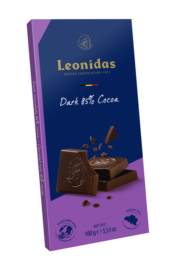 Leonidas Dark 85% Cocoa African Origins Bars (6 x 100g)