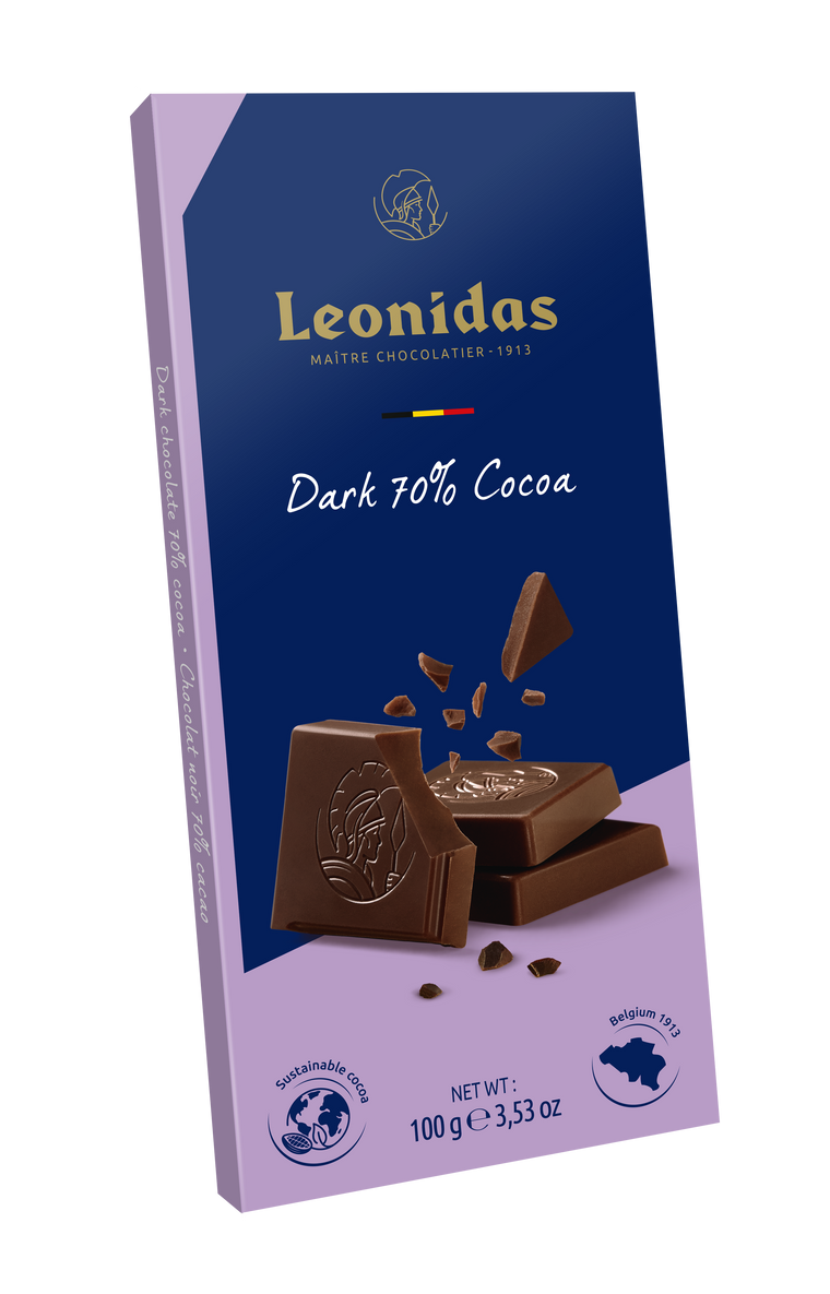 Leonidas Dark 70% Cocoa African Origins Bars (6 x 100g)