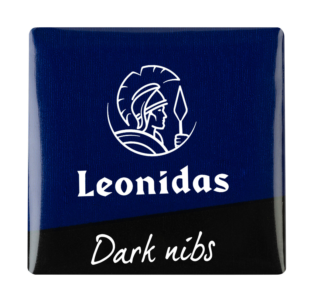 Leonidas wrapped Dark Nibs Napolitain.