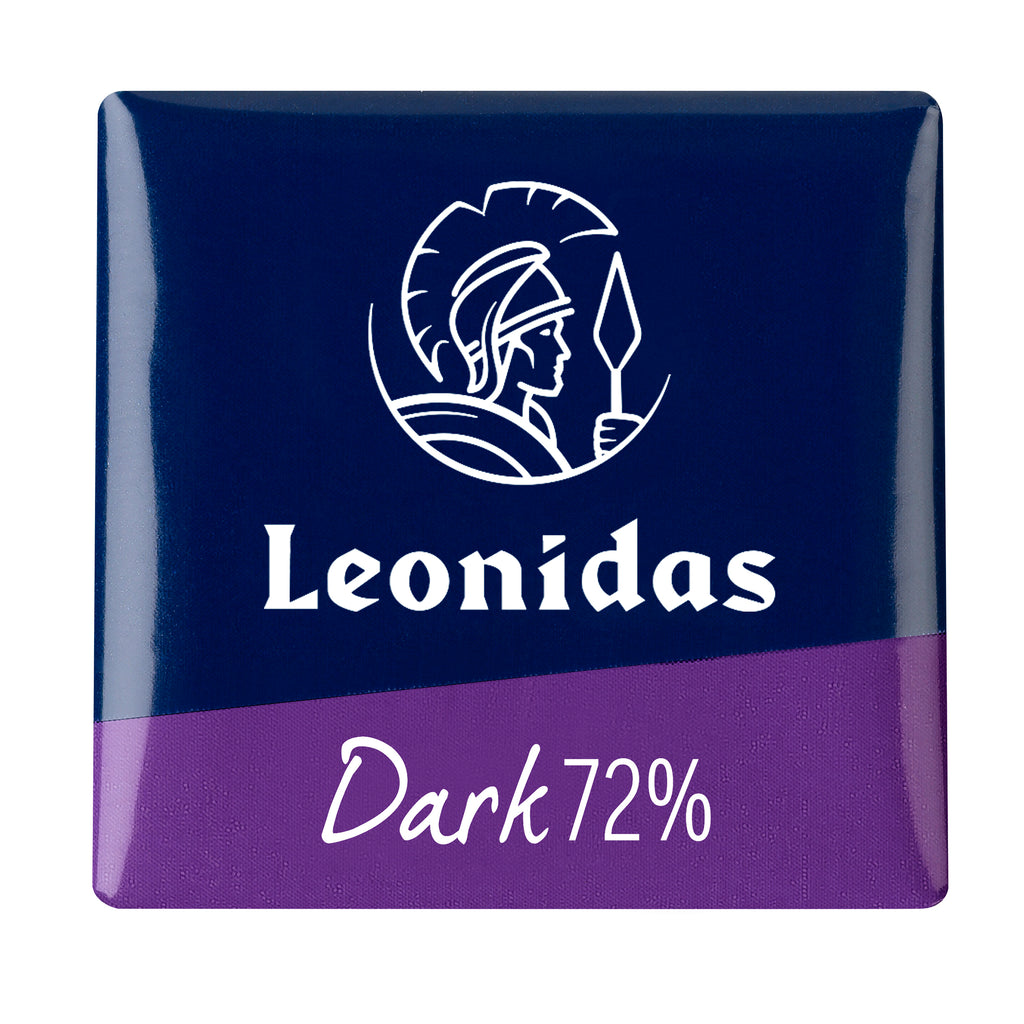 Leonidas wrapped Dark 72% Napolitain. 