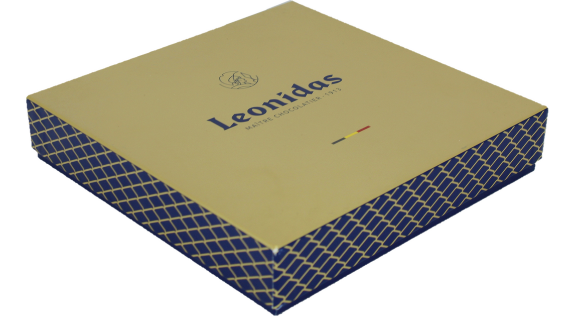 Leonidas Small Dark Chocolate Assortment Heritage Gift Box