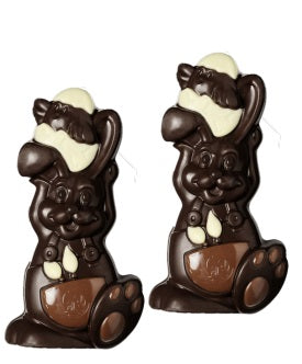 Leonidas Dark Chocolate Easter Bunny (100g - set of 2)