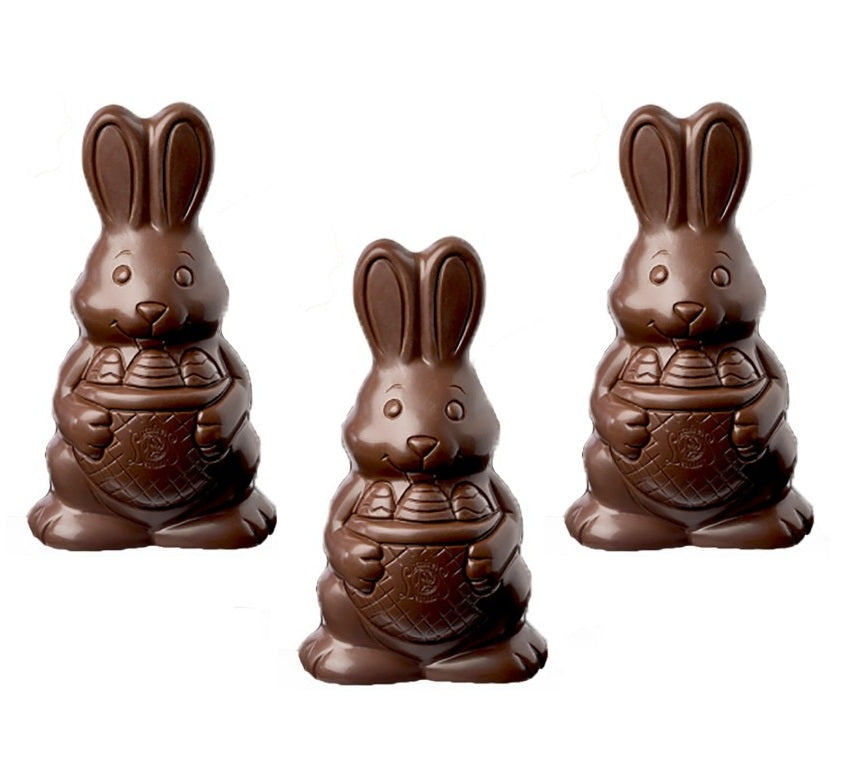 Leonidas Dark Chocolate Easter Bunny (50g - set of 3)