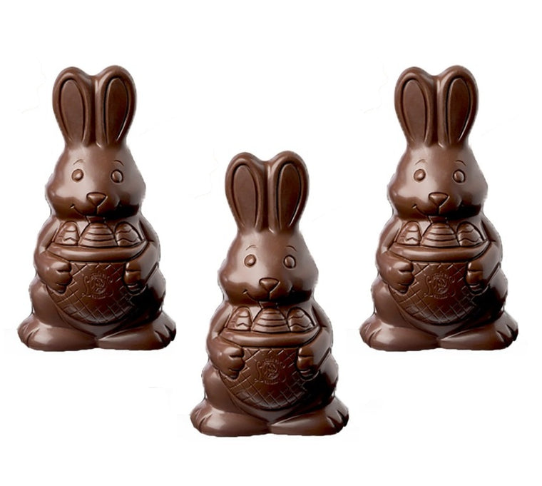 Leonidas Dark Chocolate Easter Bunny (50g - set of 3)