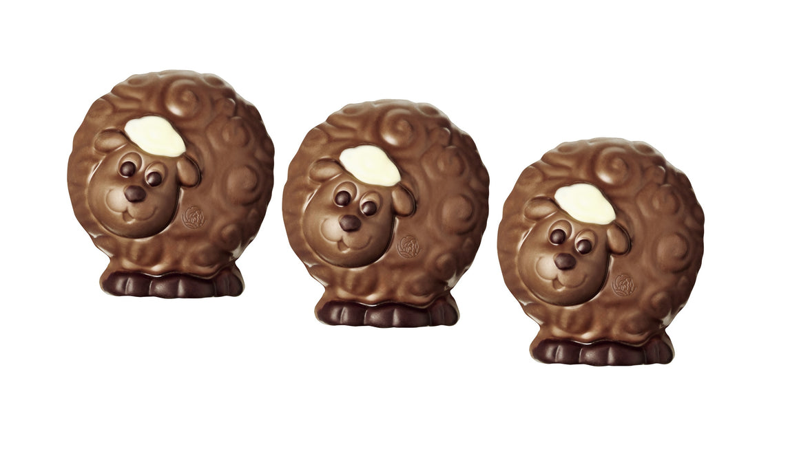 Leonidas Milk Chocolate Easter Sheep (50g - set of 3)