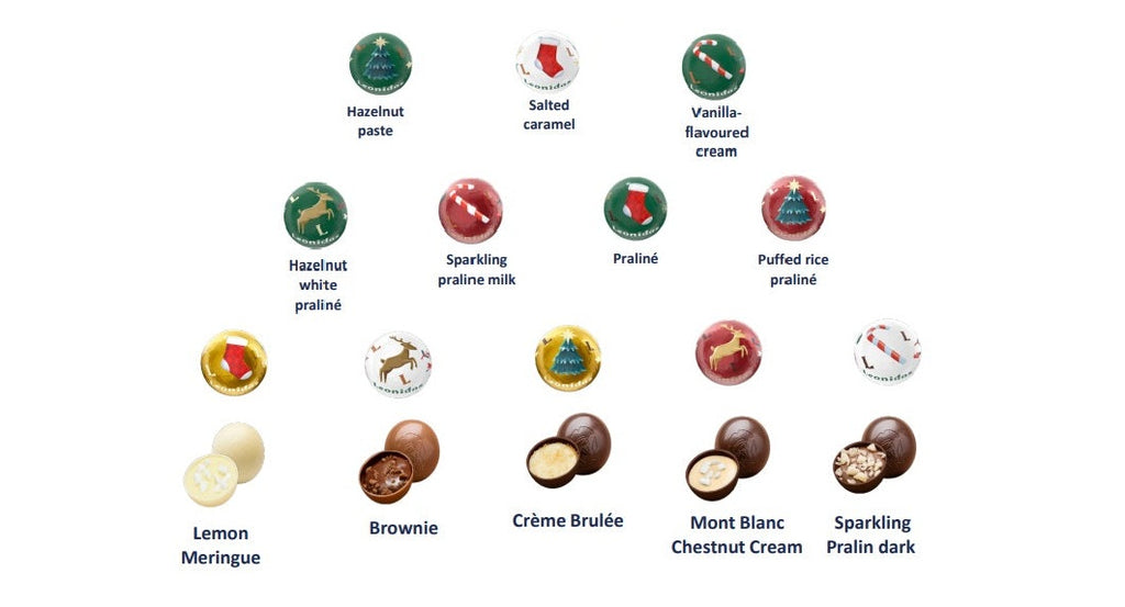 Holidays 2025 Tin Gift Box filled with Boules de Noel