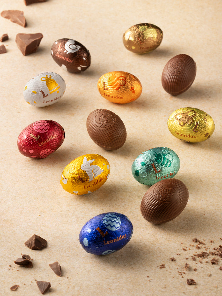 Leonidas Chocolate Eggs Carton - 12 Pieces (Set of 2)