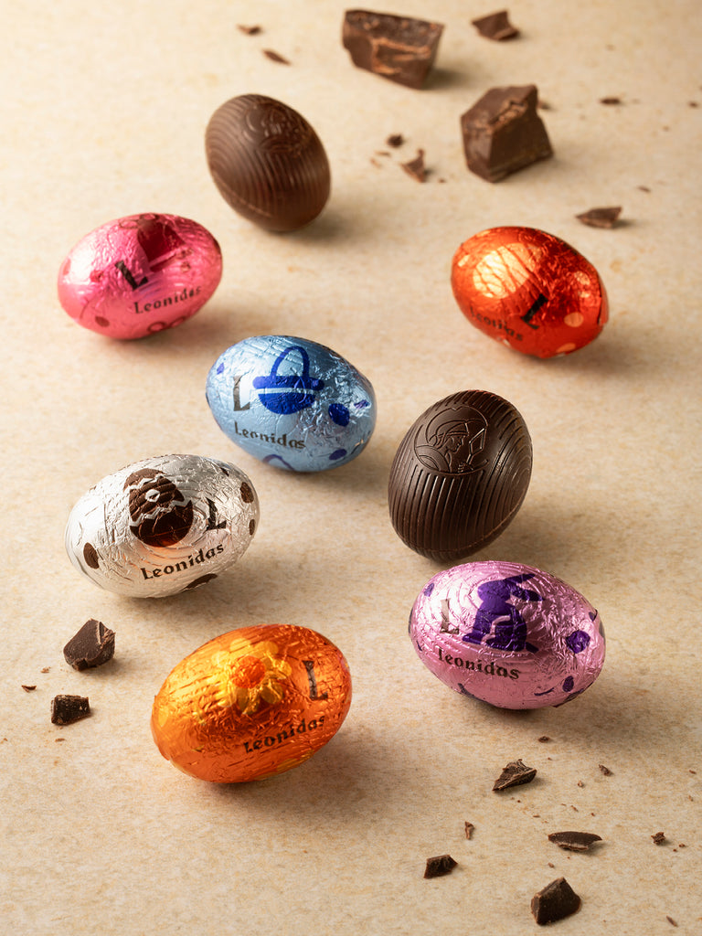 Leonidas Chocolate Eggs Carton - 12 Pieces (Set of 2)