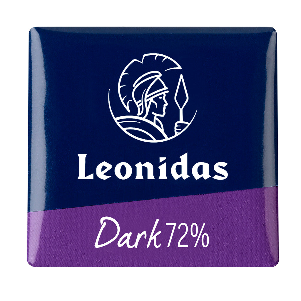 Leonidas Belgian Chocolate Dark 72% Napolitain - Gluten Free