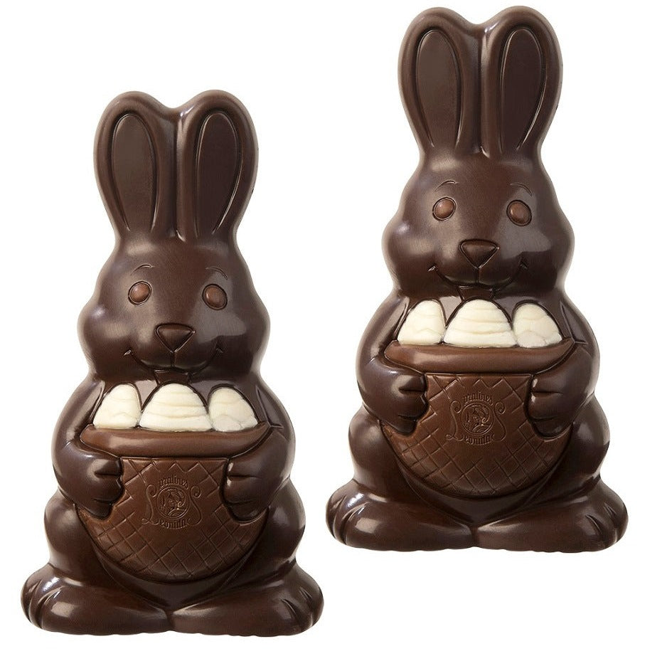 Leonidas Dark Chocolate Easter Bunny (100g - set of 2)