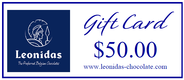 Leonidas Chocolates Gift Card