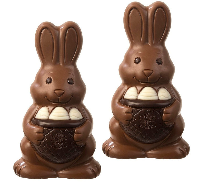 Leonidas Milk Chocolate Easter Bunny (100g - set of 2)