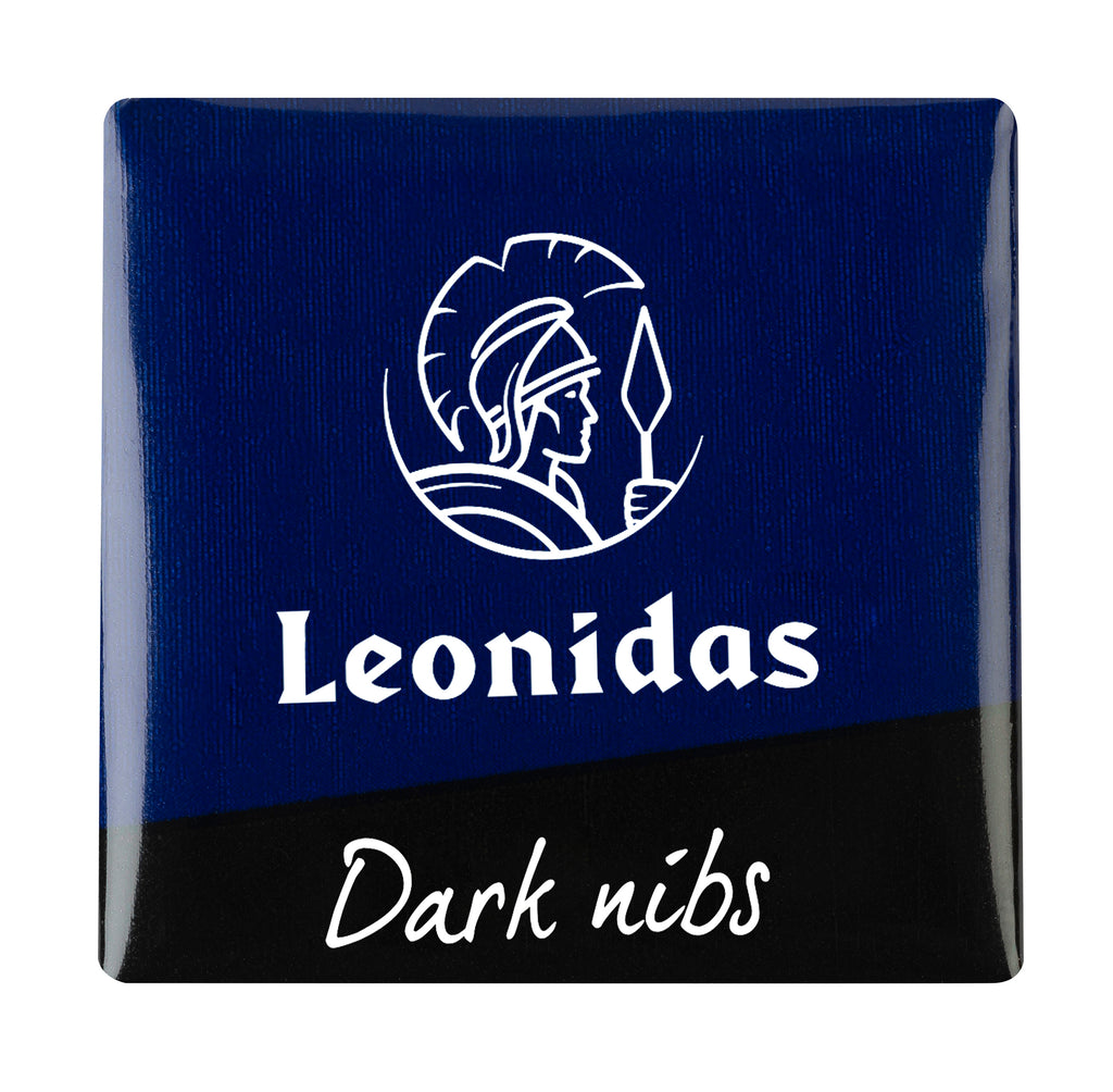 Leonidas Dark Chocolate Napolitains with cocoa beans nibs - Gluten Free