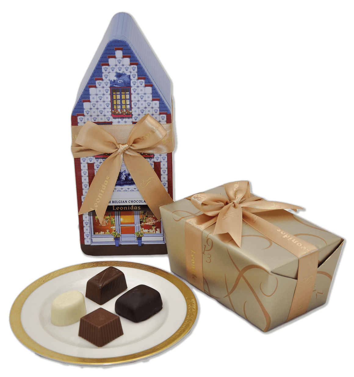 Leonidas Belgian House Tin Gift Boxes