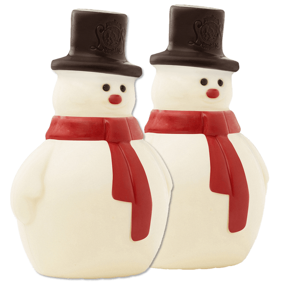 Leonidas Chocolate Snowmen 100gr - Set of 2